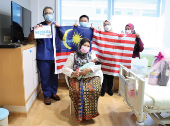 COLUMBIA ASIA HOSPITAL – ISKANDAR PUTERI  WELCOMES THREE MERDEKA BABIES