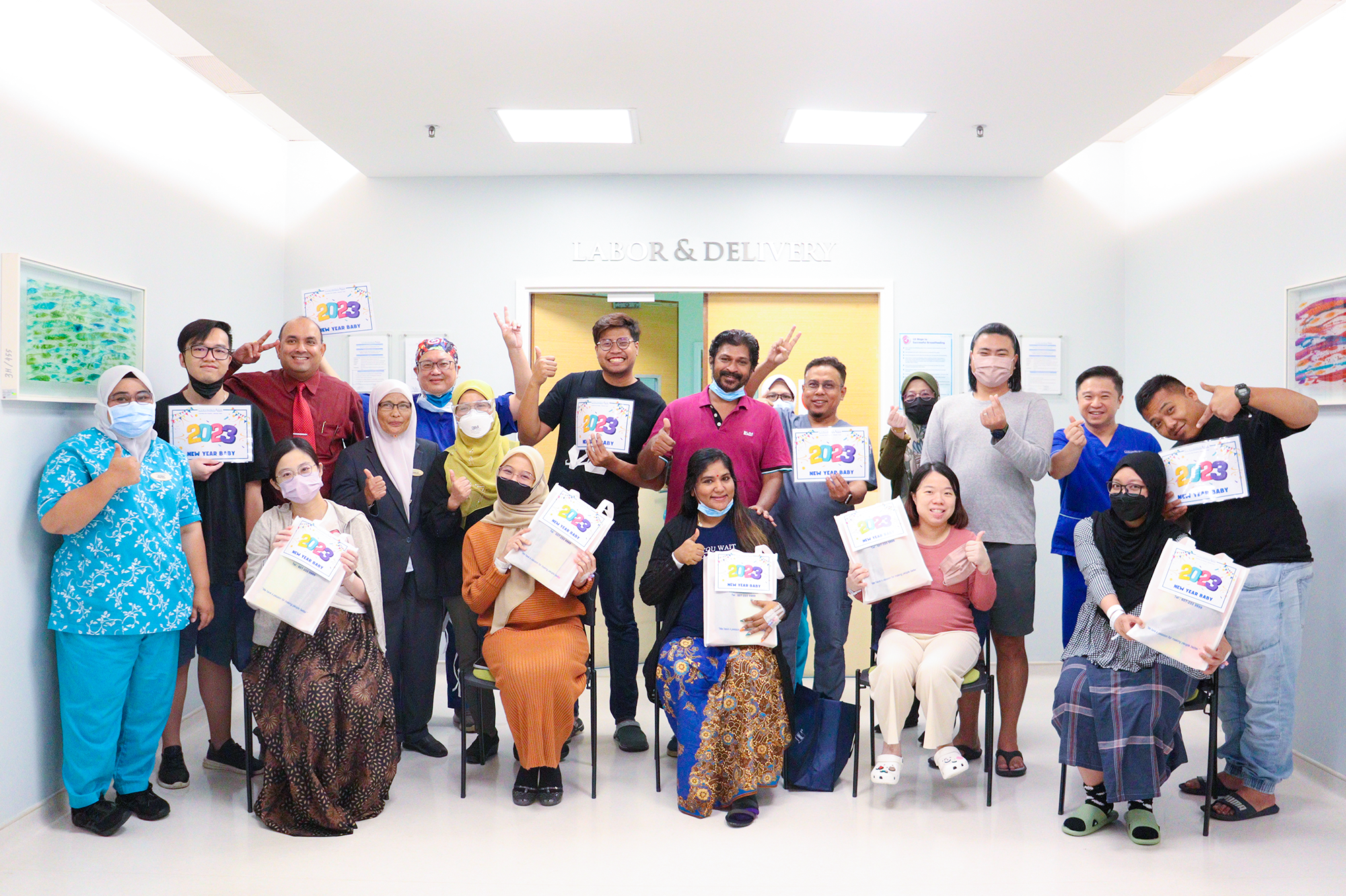 COLUMBIA ASIA HOSPITAL – ISKANDAR PUTERI WELCOMES FIVE NEW YEAR 2023 BABIES